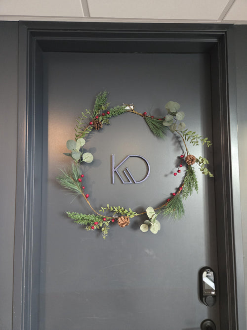 Custom Initial Door Sign